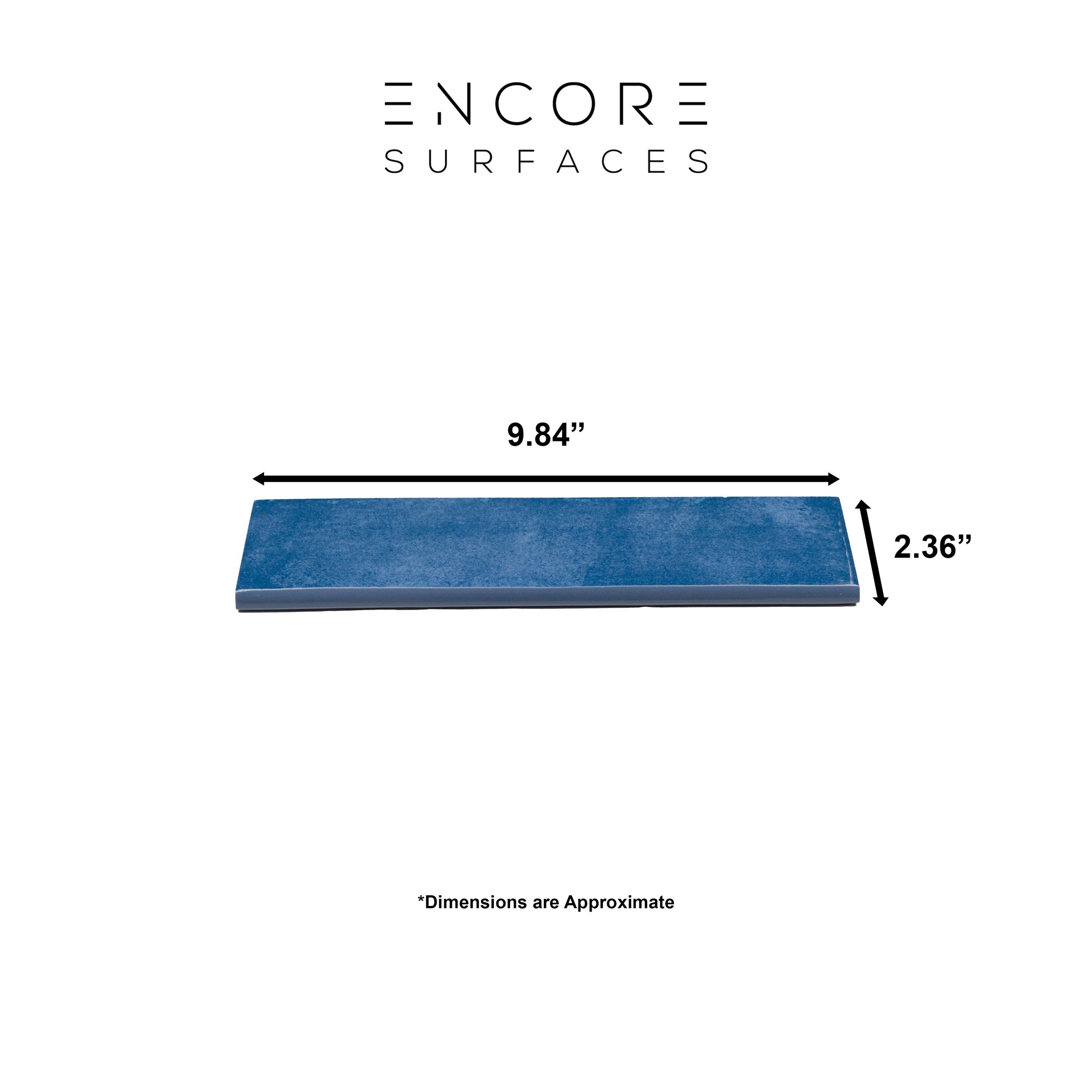 Mirage Bullnose Zellige Porcelain Wall Tile – Encore Surfaces