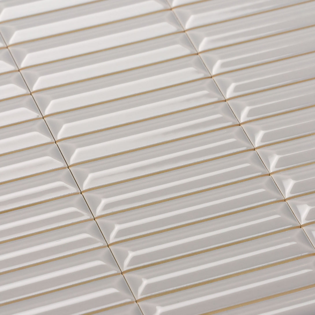 Hashi Curve Kit Kat Fluted Wall Tile