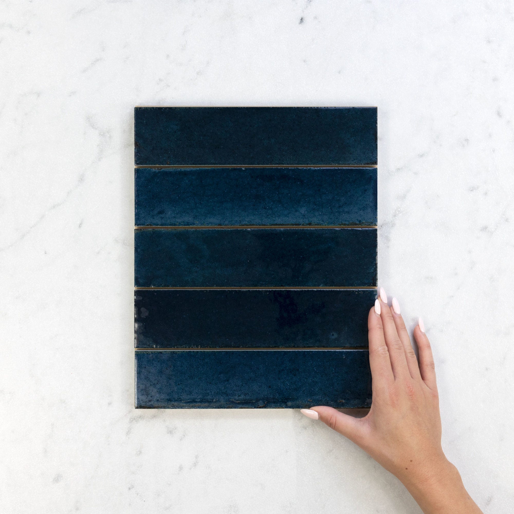 Zellige 1.0 - Juniper Polished Porcelain Tile – Encore Surfaces