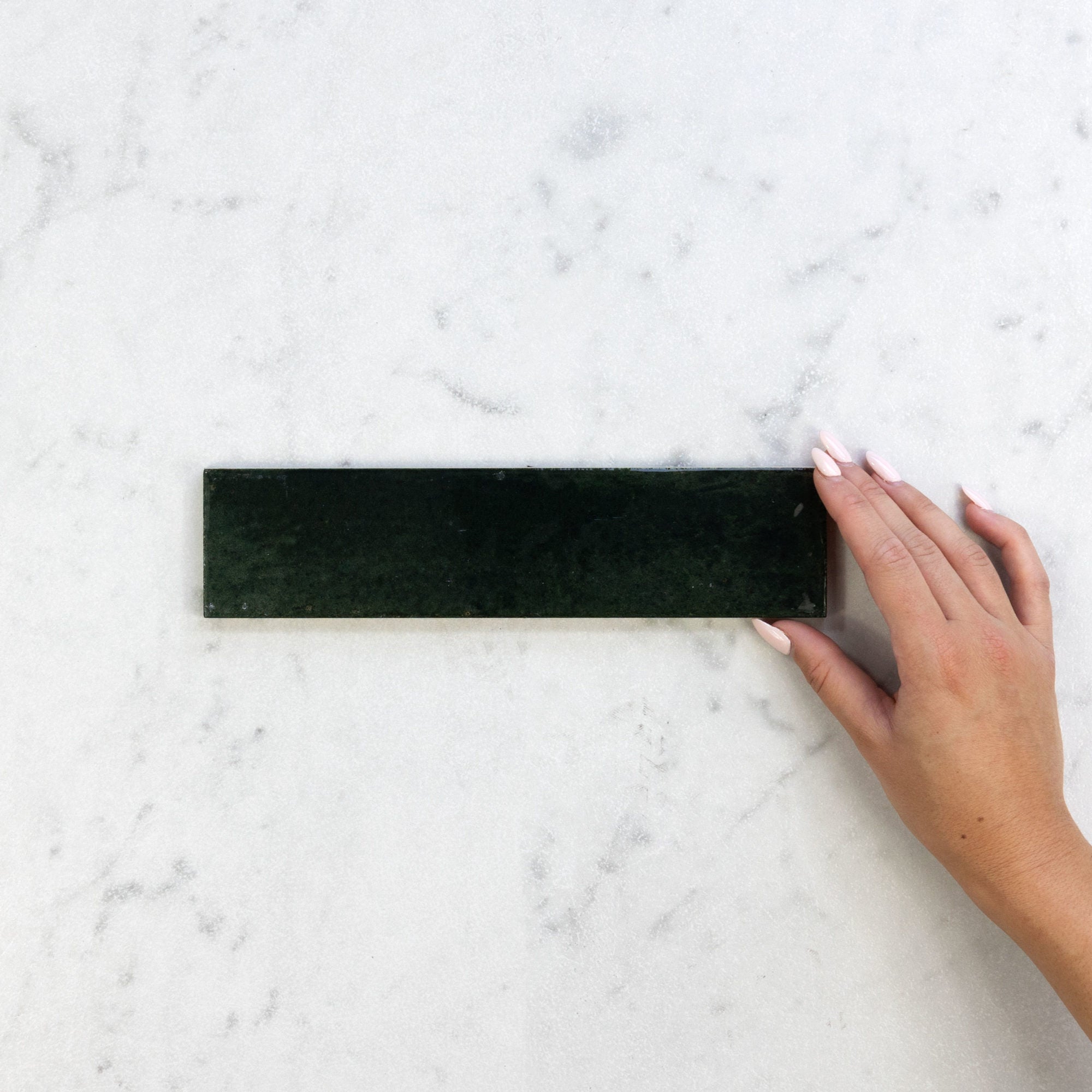 Zellige 1.0 - Juniper Polished Porcelain Tile – Encore Surfaces
