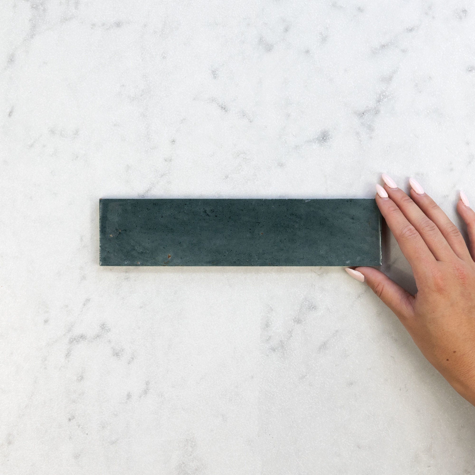 Zellige 1.0 - Juniper Polished Porcelain Tile ??? Encore Surfaces